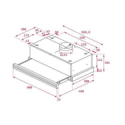 CAMPANA TEKA CNL6415 INOX 40436810