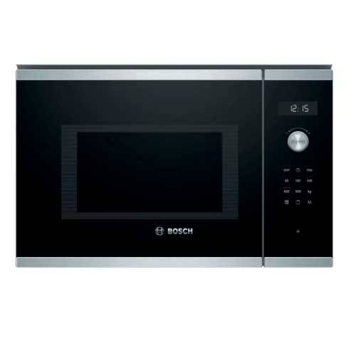 MICROONDAS BOSCH BEL554MS0 CRISTAL NEGRO INOX 25L