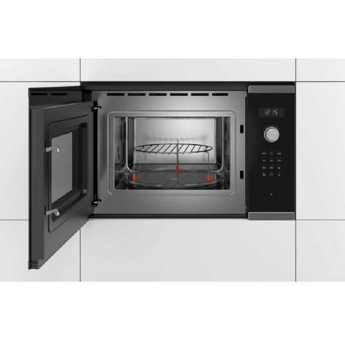 MICROONDAS BOSCH BEL554MS0 CRISTAL NEGRO INOX 25L
