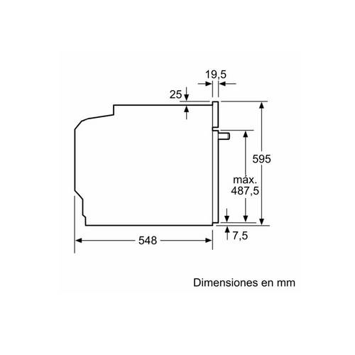 HORNO BALAY 3HB5358A0 CRISTAL GRIS AQUAL MULTF 60C