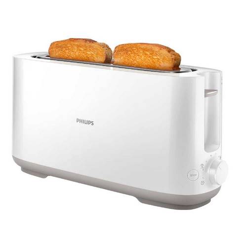 TOSTADOR PHILIPS HD2590/00 BLANCA RANURA LARGA
