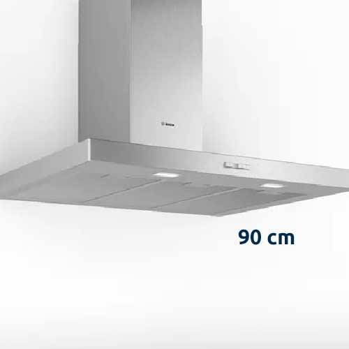 CAMPANA BOSCH DWB96BC50 DECORATIVA PARED 90CM