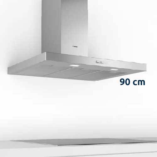 CAMPANA BOSCH DWB96BC50 DECORATIVA PARED 90CM
