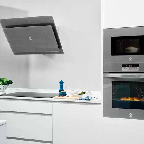 CAMPANA BALAY 3BC587GG DECORATIVA PLATA