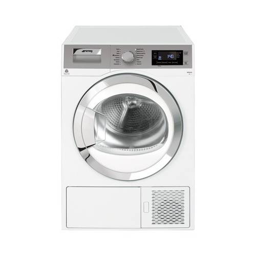 SECADORA SMEG DHT83LES CONDEN 8KG BL BOMBA CALOR