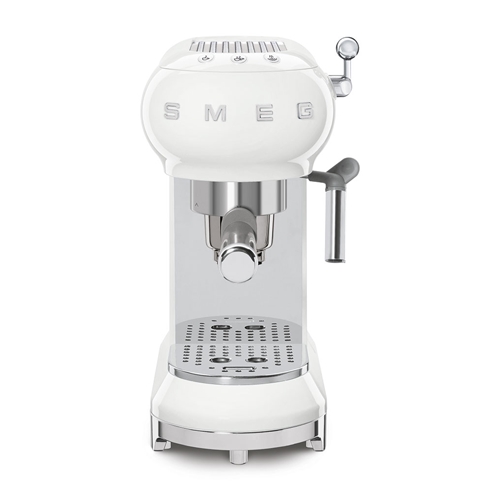 CAFETERA SMEG ECF01WHEU ESPRESSO BLANCO