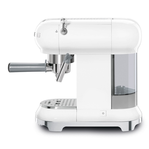 CAFETERA SMEG ECF01WHEU ESPRESSO BLANCO