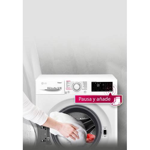 LAVADORA LG FH2J3TDN0 8KG CF 1200RPM A+++
