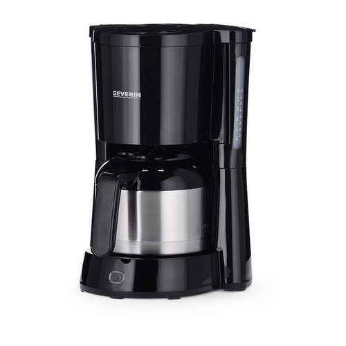 CAFETERA SEVERIN 4835 ACERO NEGRO INOX   350110000