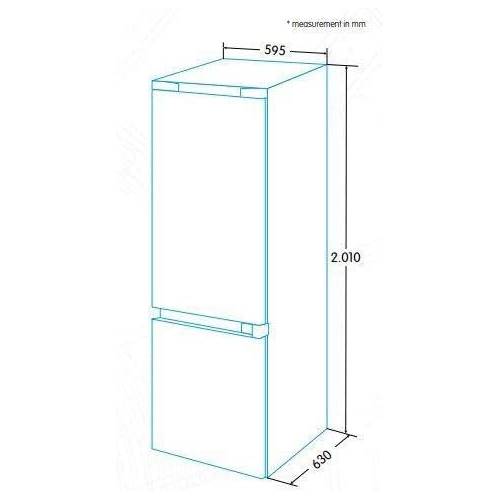 FRIGORIFICO EDESA EFC2032NF WH/A COMB BL 924271265