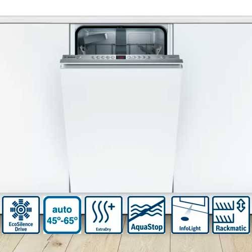 LAVAVAJILLAS BOSCH SPV45IX05E INTEG 45CM