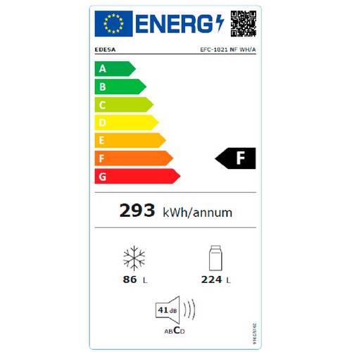 FRIGORIFICO EDESA EFC1821NF WH/A COMBI 924271269