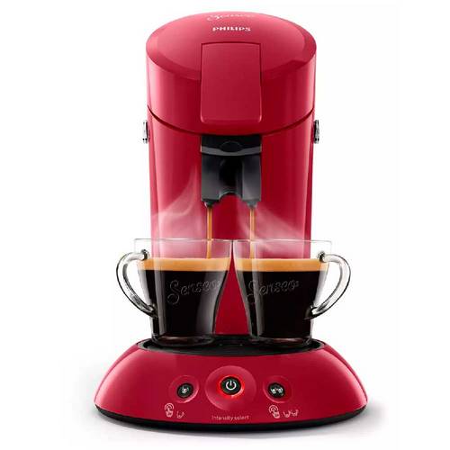 CAFETERA PHILIPS HD6554/91 SENSEO ROJA