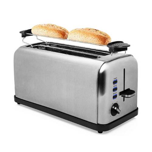 TOSTADOR PRINCESS 142389 DOBLE RANURA INOX 1500W