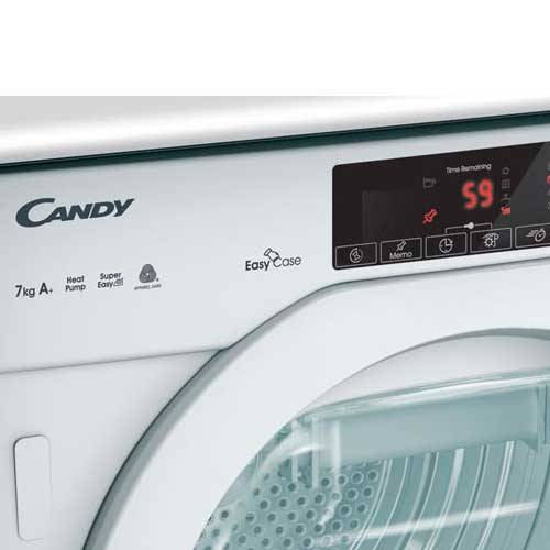 SECADORA CANDY CBTD7A1TES COND 7KG BL 31900014