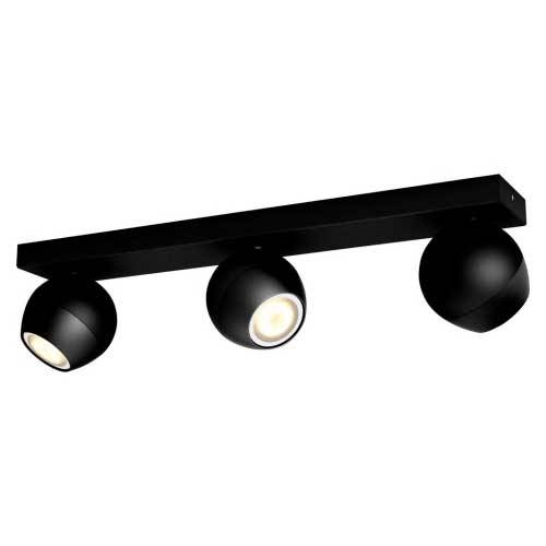 REGLETA PHILIPS 5047330P7 BUCKRAM HUE NEGRA 3X5,5W