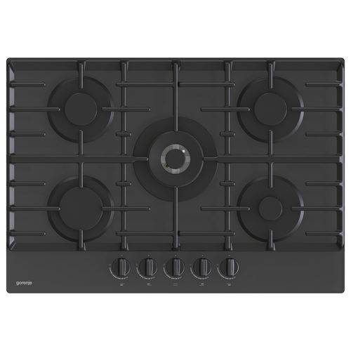 ENCIMERA GORENJE GTW7C51B GAS NEGRO 5QUEM 75CM