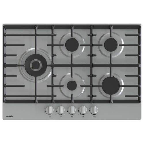 ENCIMERA GORENJE GW751X GAS INOX 5QUEM 75CM