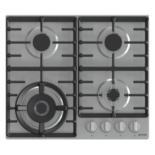ENCIMERA GORENJE GW641X GAS INOX 4QUEM 60CM