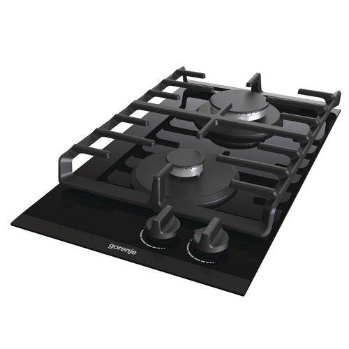 ENCIMERA GORENJE GC321B GAS NEGRO 2QUEM 30CM MODUL