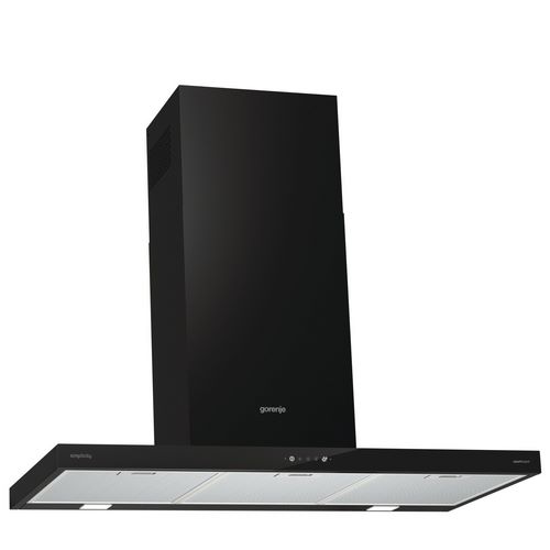 CAMPANA GORENJE WHT9SYB PARED NEGRO 90CM