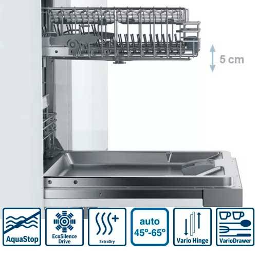 LAVAVAJILLAS BOSCH SME46NX23E INTEG 60CM A++