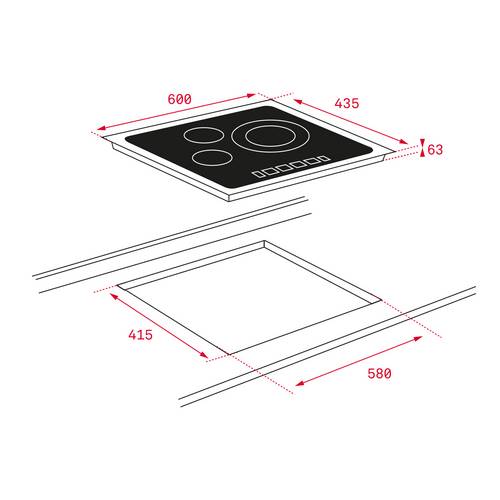 VITROCERAMICA TEKA TR5300 60CM 40239050
