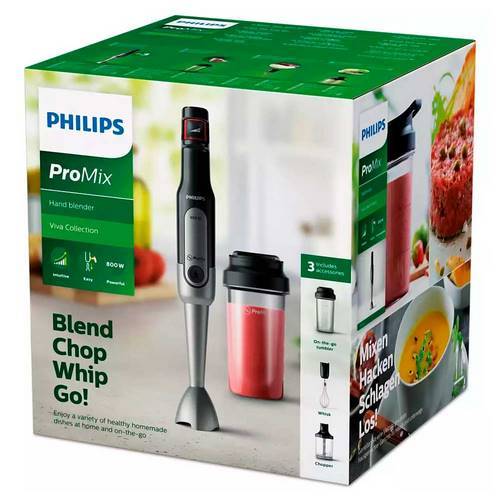 BATIDORA PHILIPS HR2652/90 MANO PROMIX 800W VASO