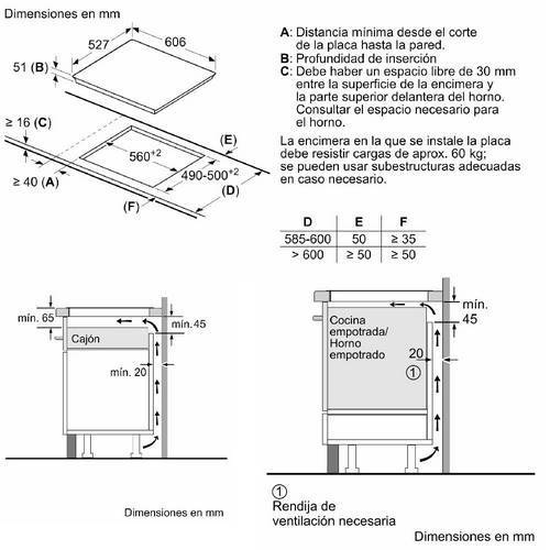INDUCCION BOSCH PXY675DC1E NEGRO 60CM