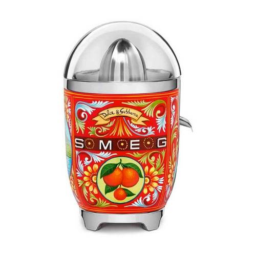 EXPRIMIDOR SMEG CJF01DGEU D&G INOX DECORADO ESPEC