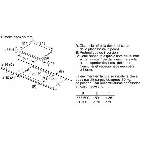 INDUCCION BALAY 3EB985LU NEGRO 80CM
