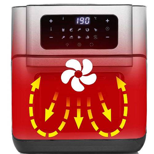 HORNO PRINCESS 182065 AIRFRYER INOX 10L