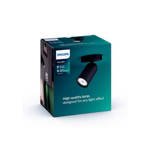 FOCO PHILIPS PONGEE 1XNW NEGRO 5058130PN