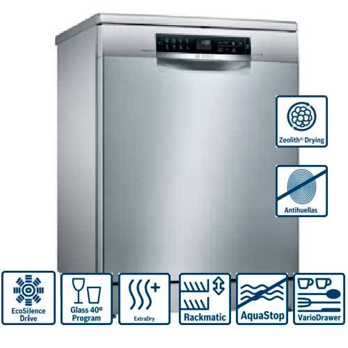 LAVAVAJILLAS BOSCH SMS68TI03E INDEP INOX 60CM