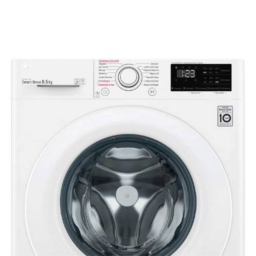 LAVADORA LG F2WN2S65S3W C.FR INTELIG 6,5KG 1200R