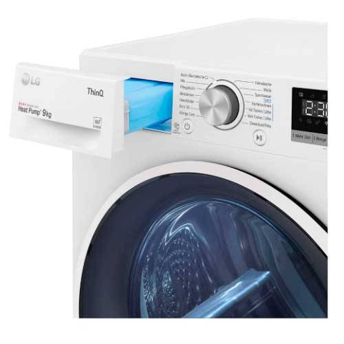 SECADORA LG RH90V5AV6Q B.CALOR 9KG A++