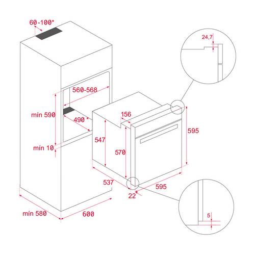 HORNO TEKA BK220-240 STEAKMASTER 111000037