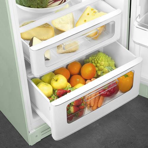 FRIGORIFICO SMEG FAB30RPG5 IND 2PTA VERDE AGUA DER