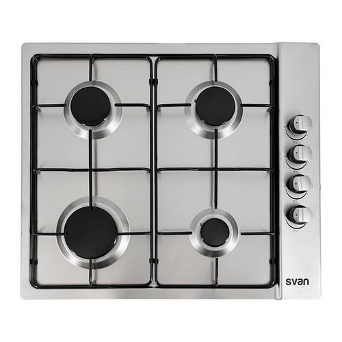 ENCIMERA SVAN SVE4B3 GAS 4FGOS INOX 7,5KW