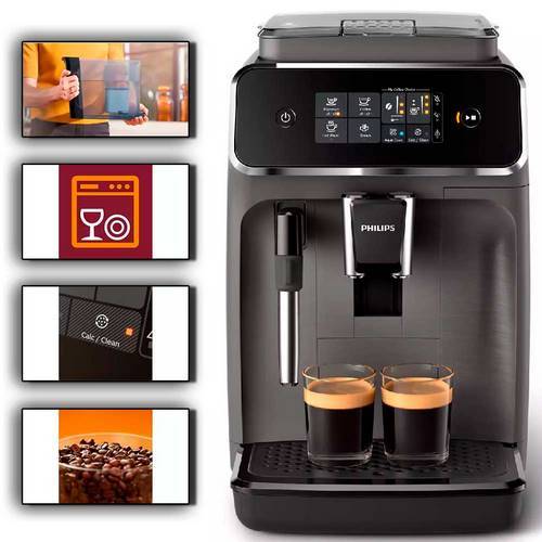 CAFETERA PHILIPS EP2224/10 ESPRESSO AUTOMAT. NEGRA