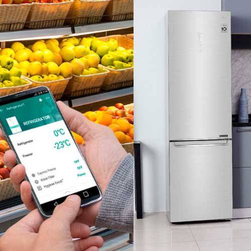 FRIGORIFICO LG GBP31DSLZN COMBI INOX 1,86M