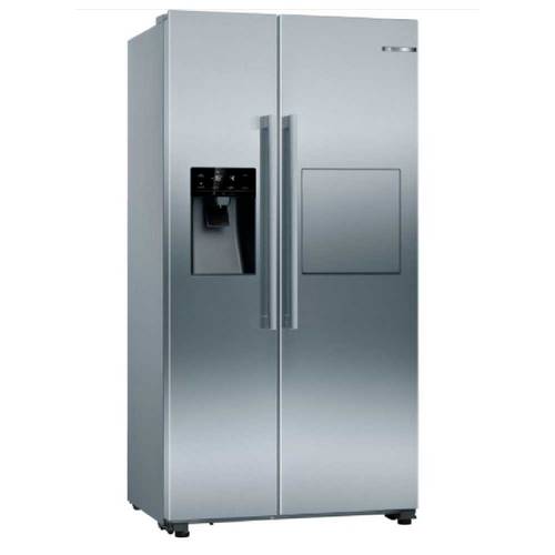 FRIGORIFICO BOSCH KAG93AIEP AMERICANO 1PTA INOX
