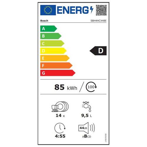 LAVAVAJILLAS BOSCH SBH4HCX48E INTEG 60CM