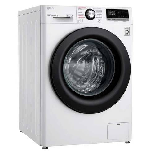 LAVADORA LG F4WV3009S3W C.FR 9KG BL 1400RPM