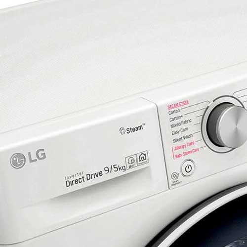 LAVASECADORA LG F4DN4009S0W INTELIG 9KG 1400RPM