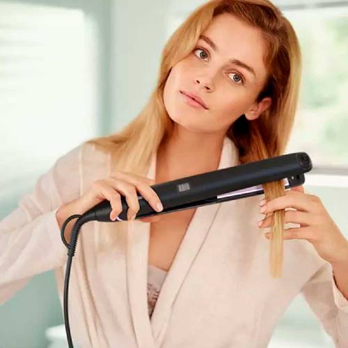 PLANCHA PELO PHILIPS BHS674/00 PLACAS EXTRA LARGAS
