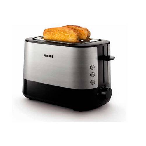 TOSTADOR PHILIPS HD2637/90 2RNAS EXTRAANCHAS NEGRO