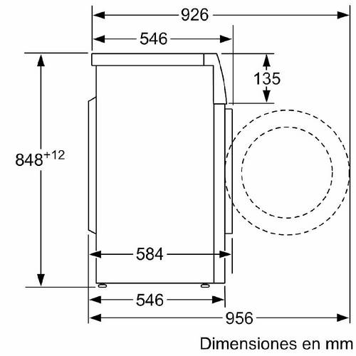LAVADORA BALAY 3TS771B C.FR 7KG BLANCO 1000RPM
