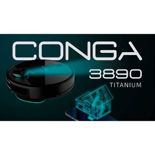 ASPIRADORA CONGA 3890 TITANIUM 05551
