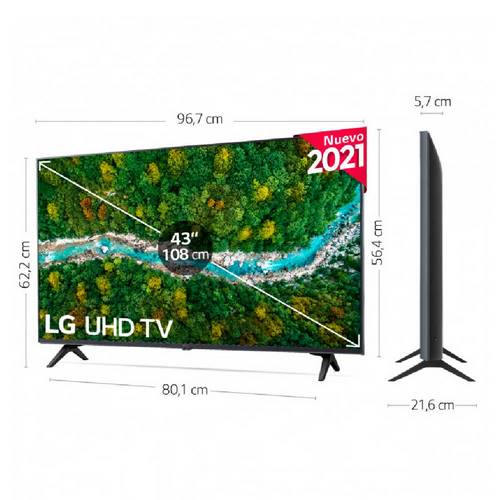 LED LG 43UP77006LB.AEU 4K UHD